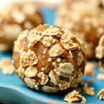 Pumpkin Granola Snack Bites - foodcrushes.com